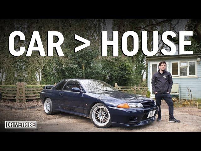 Meet the YouTuber who lives in a shed but owns an R32 Skyline GT-R