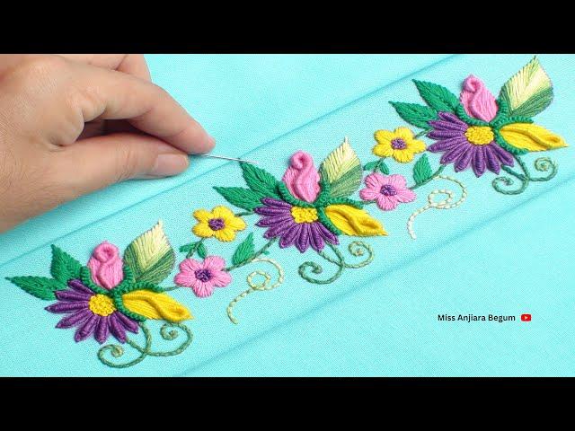 "Stunning Hand Embroidery Ideas for Women’s Dresses | Step-by-Step Guide"