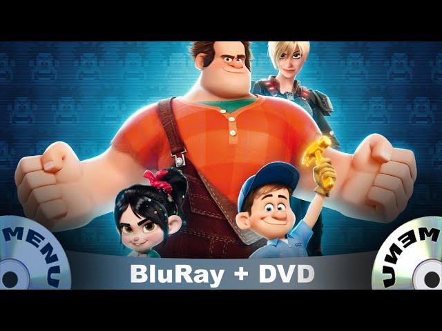 Wreck It Ralph - Menu Walkthrough's (Blu Ray + DVD)