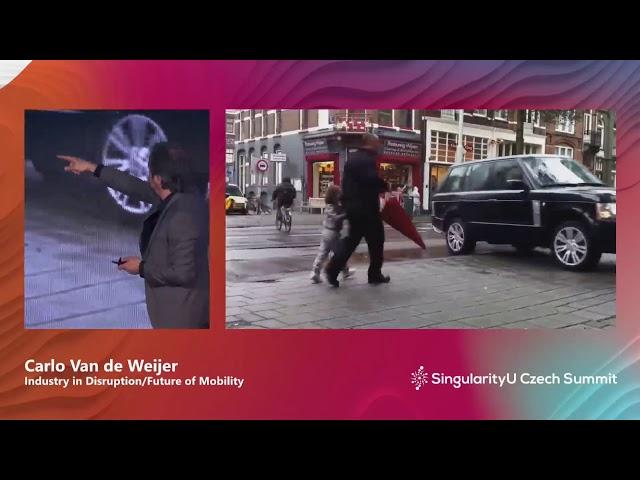 Carlo van de Weijer I Future of Mobility I SingularityU Czech Summit 2019 | Singularity University