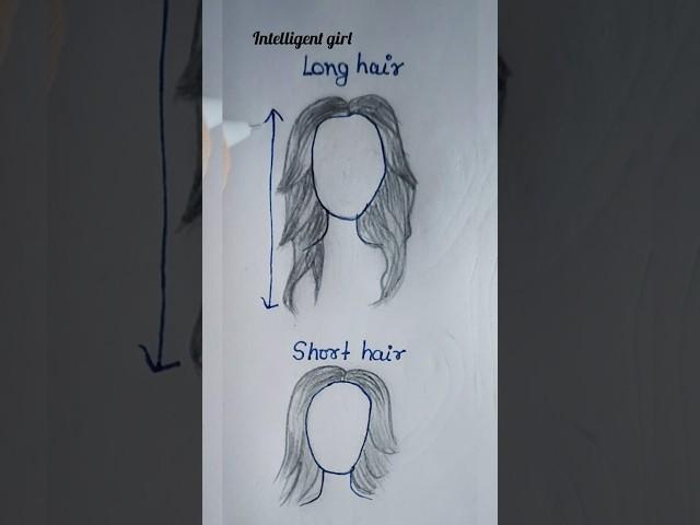 Long hair or short hair girl