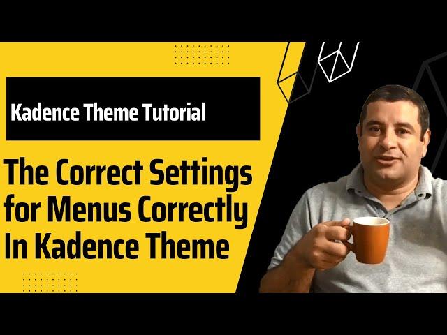 Learn How to Customize Kadence Theme Menu Settings - Kadence Theme Tutorial