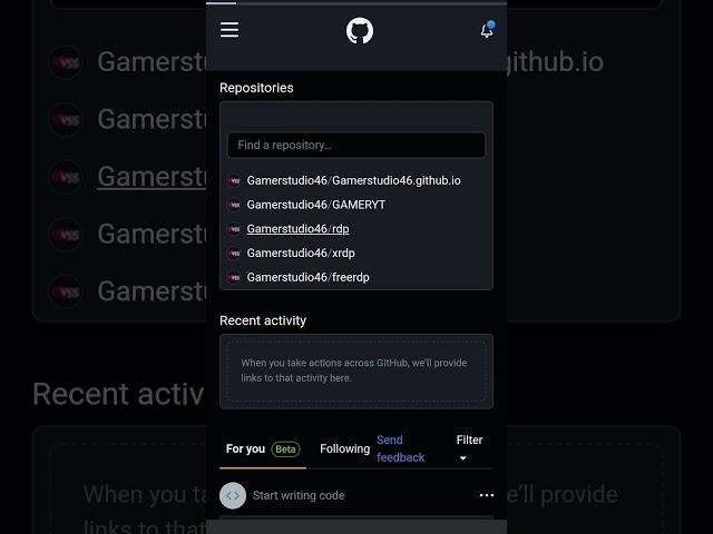 how to make rdp in GitHub