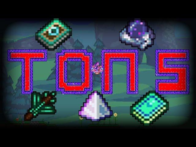 TERRARIA 1.3: ТОП 5 САМОГО МОЩНОГО ОРУЖИЯ