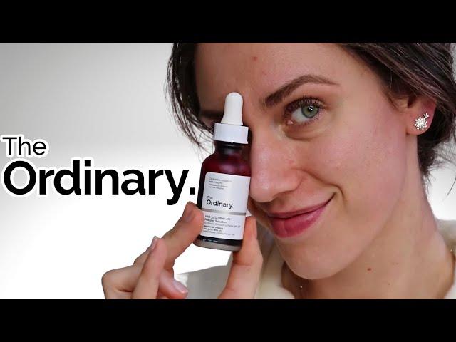 HOW TO USE THE ORDINARY'S AHA 30% BHA 2% PEELING SOLUTION THE ORDINARY CHEMICAL PEEL FULL PROCESS