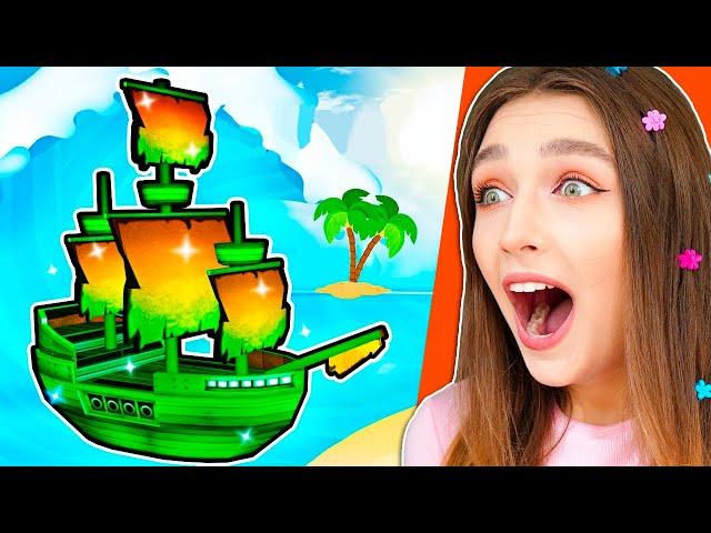 ПОСТРОЙ КОРАБЛЬ чтобы ВЫЖИТЬ в ROBLOX Роблокс Build a Boat