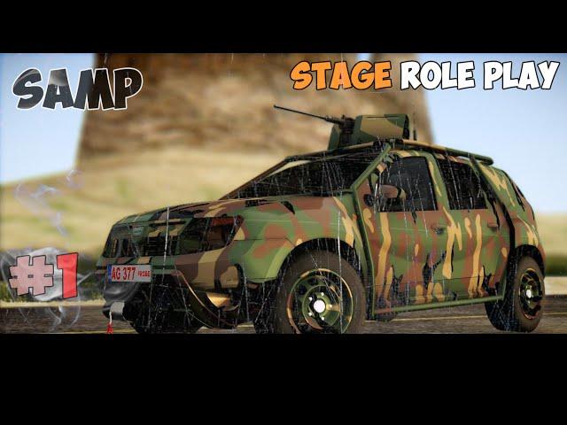 НОВАЯ ЖИЗНЬ В SAMP STAGE RP #1 - АРМИЯ