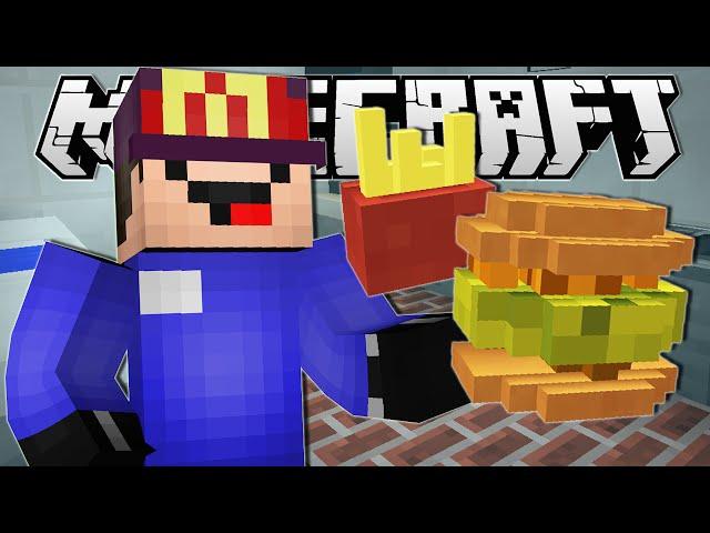 Minecraft | WORKING AT MCDONALDS!! | Order Up Custom Map