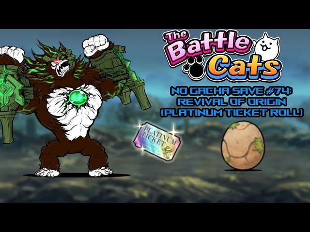 Revival of Origin - The Battle Cats No Gacha Save #74