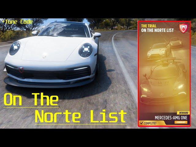 On The Norte List The Trial Porsche S1 + Tune Code | Forza Horizon 5 Series 41 Week 3