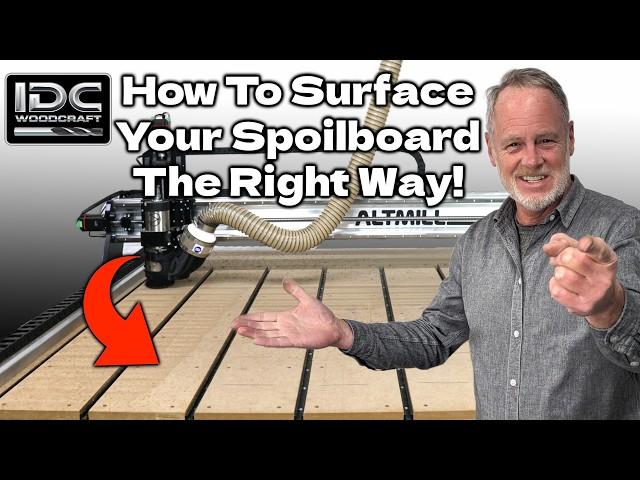 How To Surface Your CNC Router Spoilboard