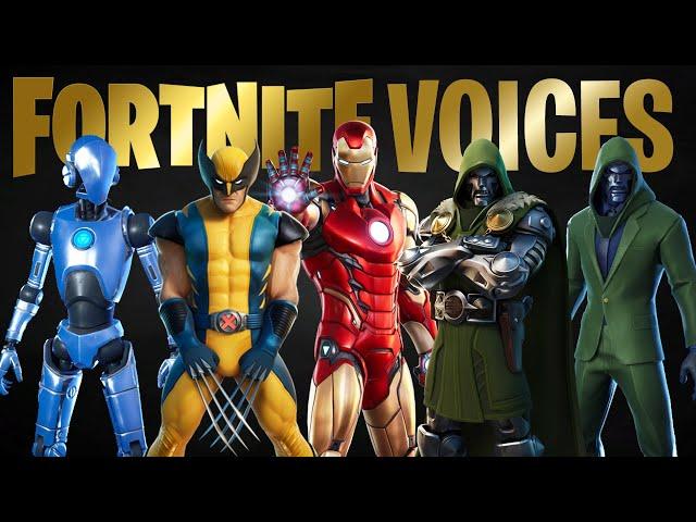 All Henchman/Bosses Voicelines in Fortnite Chapter 2 Season 4 | Fortnite Henchman Sounds