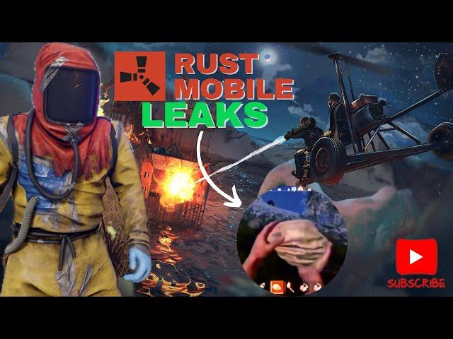 RUST MOBILE  Leaks of the CLOSED BETA in China