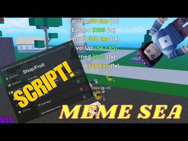 Meme sea | Aim Bot + Infinity Bounty + MANY FEATURE BEST Script 