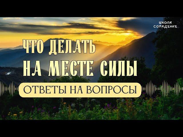 Ответы на вопросы. Что делать на месте силы #Весталия #школаСорадение