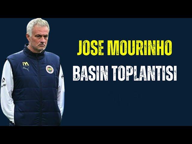 Jose Mourinho'nun Maç Sonu Basın Toplantısı | Konyaspor 2 - 3 Fenerbahçe#canlı #futbol  #mourinho