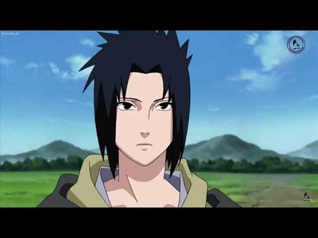 Sasuke vs Deidara, Sasukes Chidori countered Deidara l English Dub