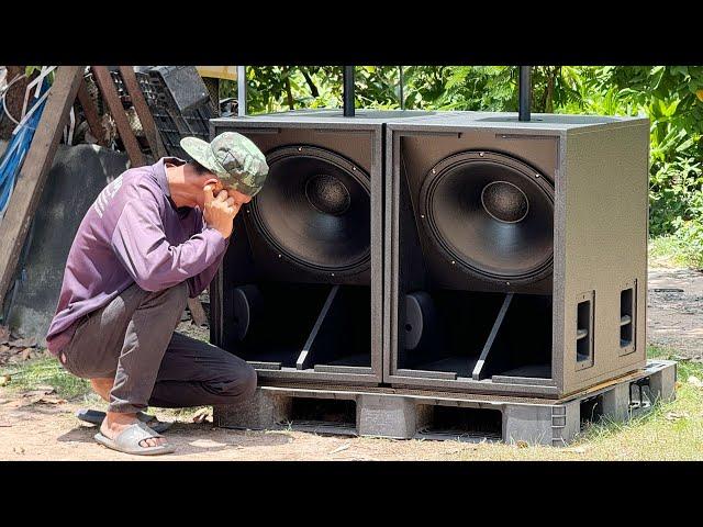 test box speaker outdoor speaker stage speaker