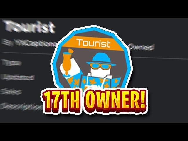 How I got the ORANGE HALO and TOURIST BADGE in TOWER OF HELL! (17th owner) | Roblox ToH