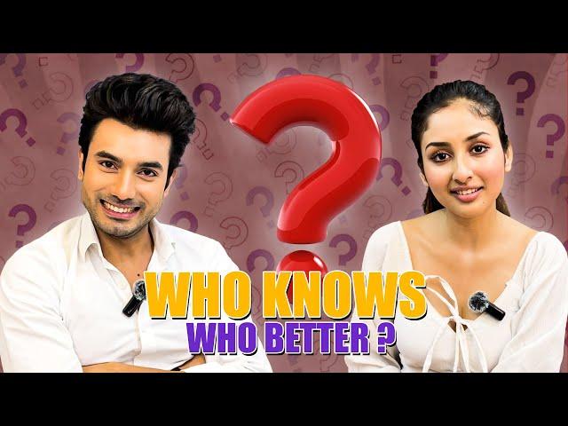 Who Knows Who Better | Anchal Sahu & Ankur Verma | Colors Tv | Parineetii