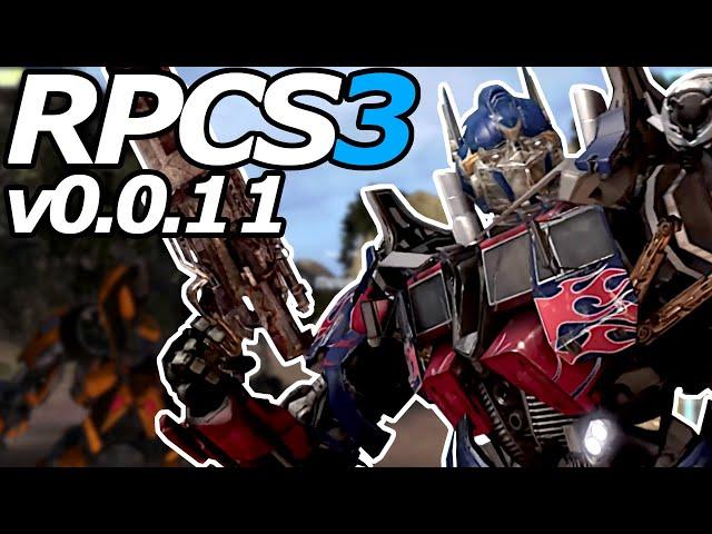 #2 | Transformers: Dark of the Moon | RPCS3 Emulator v0.0.11 | i7-10700