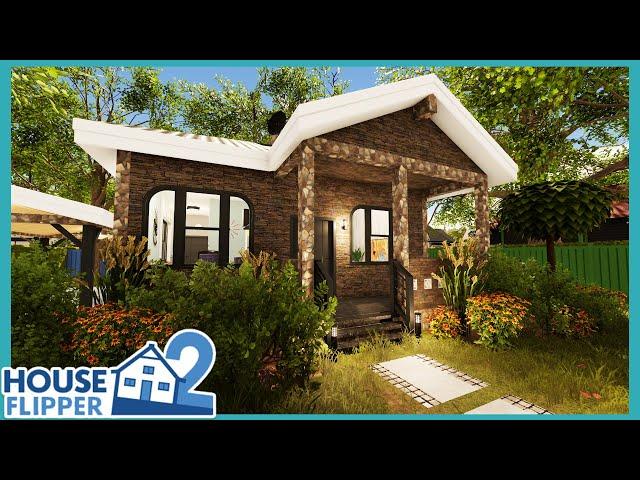 House Flipper 2 - Renovating The Blue Bungalow - Speed Build and Tour!