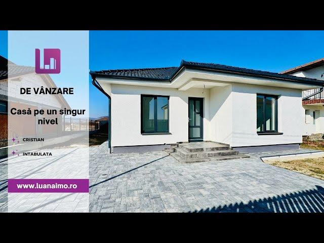 Casa De Vanzare | Pe Un Singur Nivel | Teren 446 Mp | NOUA | Cristian