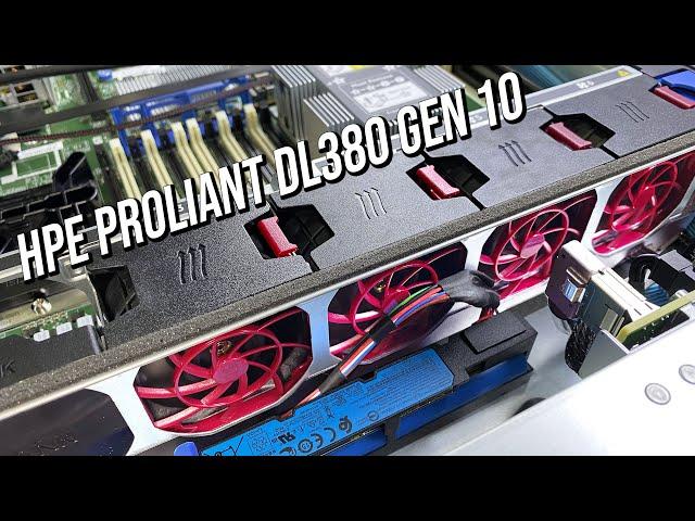 HP Enterprise HPE ProLiant DL380 Gen 10 8SFF CTO Server intel Xeon Silver 4208 Unbox Setup Build