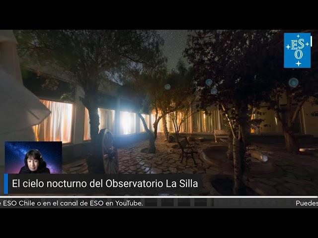 Visita virtual guiada Observatorio La Silla de ESO. Sábado 31 de agosto del 2024, 11:00h CLT