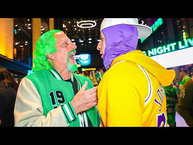 Trolling Angry NBA Fans!