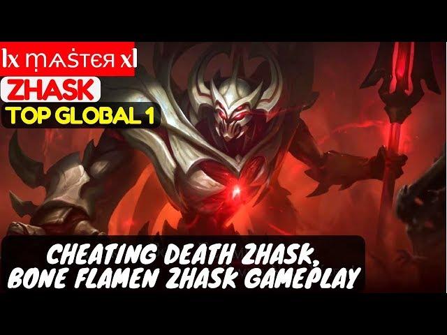 Cheating Death Zhask, Bone Flamen Zhask Gameplay [Top Global 1 Zhask] | lx ṃѧṡтєя xl Zhask