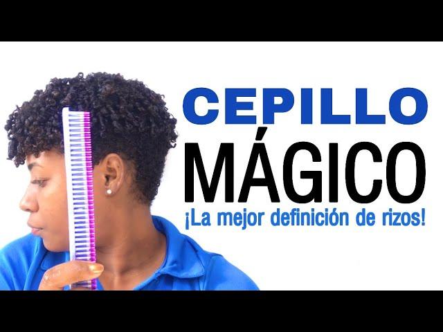 PEINE 3 CERDAS (CEPILLITO MÁGICO) que define el cabello rizado| AFROAGUACATE