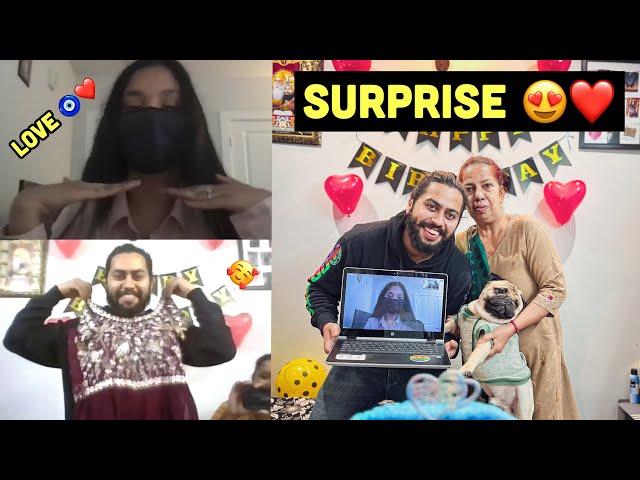 SURPRISE MY LONG DISTANCE GIRLFRIEND ON HER BIRTHDAY ️|| Parikshit Mehra