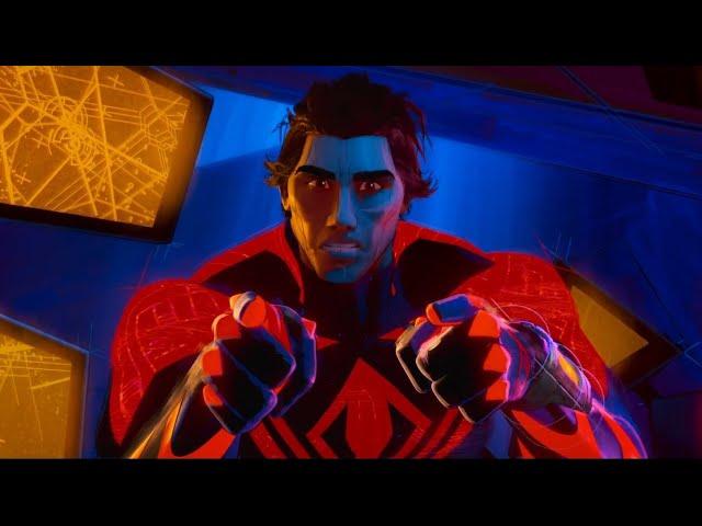 Across The Spider Verse but only Miguel O'Hara / Spider-Man 2099