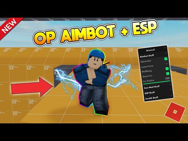 NEW OP AIMBOT AND ESP ARSENAL SCRIPT! (INSTANT KILLS!) ROBLOX