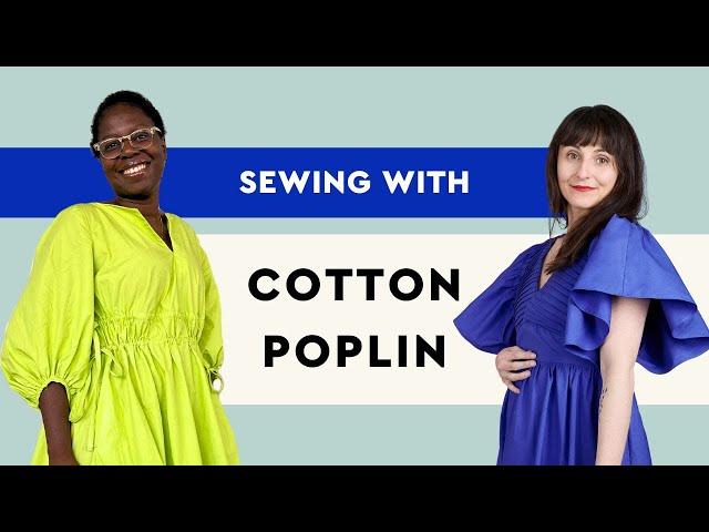 All About Sewing With Cotton Poplin | Core Fabrics