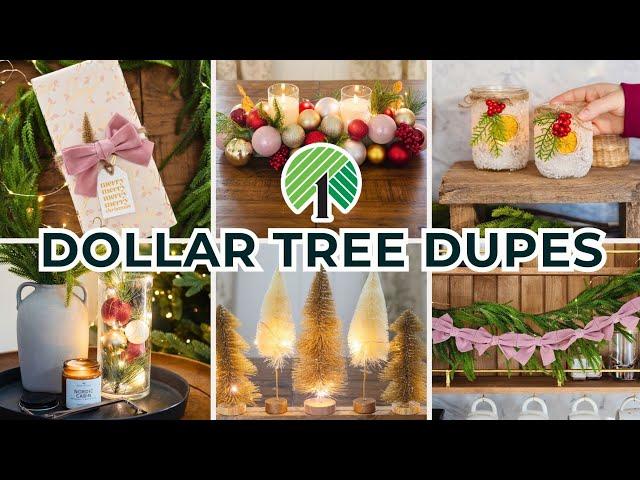 Gorgeous Dollar Tree DIY Ideas for Christmas (Luxury Dupes!)