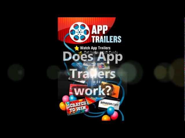 Does App Trailers work?