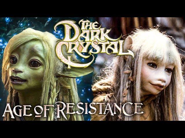 Pure Puppetry vs Augmented Puppetry - New Dark Crystal AOR Full Trailer Thoughts Thoughts