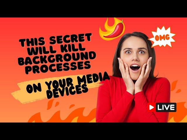 THIS 1 SECRET WILL KILL ALL BACKGROUND PROCESSES FOR GOOD