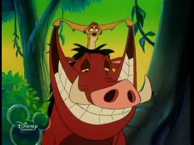 Timon and Pumbaa - Russian intro