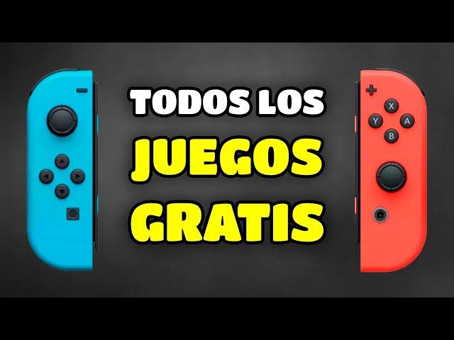  TODOS los JUEGOS GRATIS  Para NINTENDO SWITCH en 2024