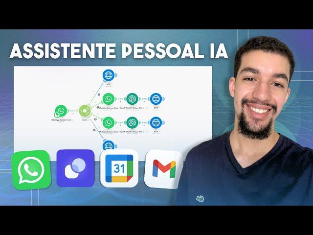 Criei uma Assistente IA no WhatsApp que faz tudo pra mim!