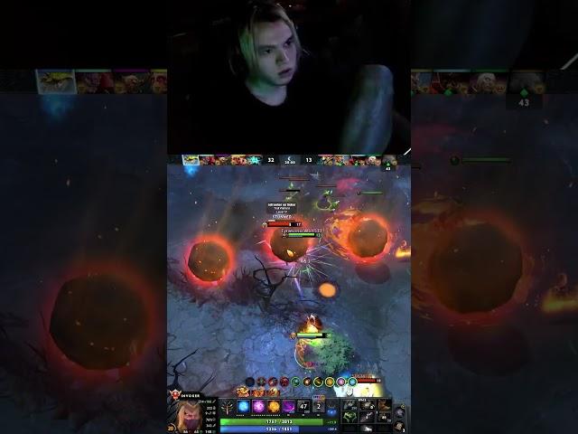 ДАЛ ЗАЗУ НА ДУМЕ  #dota #dota2 #inbossik #invoker #дота2 #dota2shorts #dota2clips #дота #инвокер