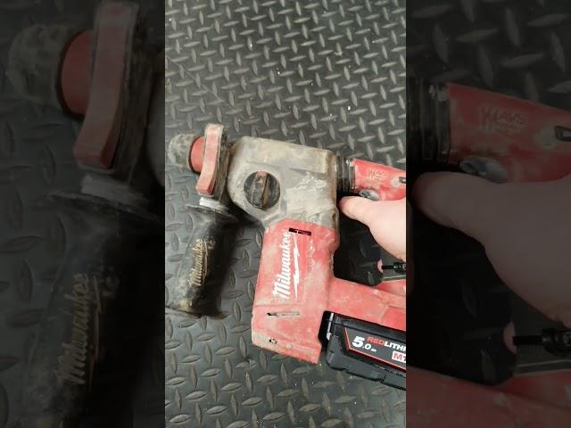 Milwaukee Fuel SDS #powertools #repair #milwaukee #shorts