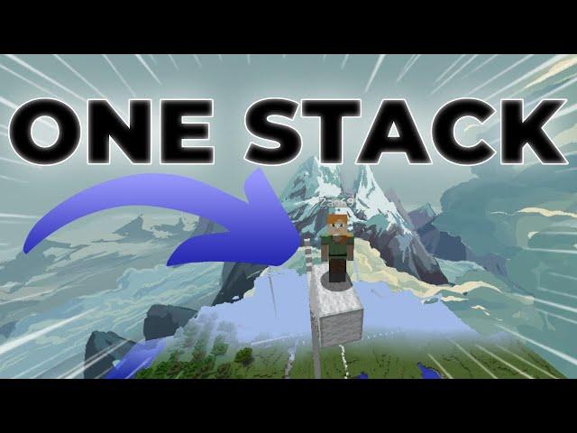 How To ONE STACK In MINECRAFT!