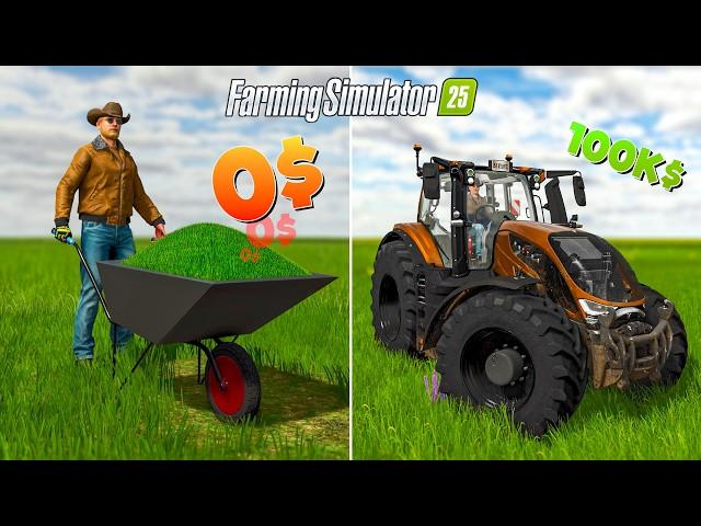 Выживаю на плоской карте в Farming Simulator 25