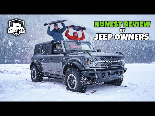 2021 Ford Bronco Brutally Honest Review by Jeep Owners