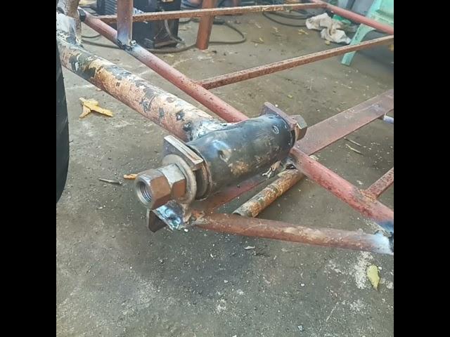 side wheel installation