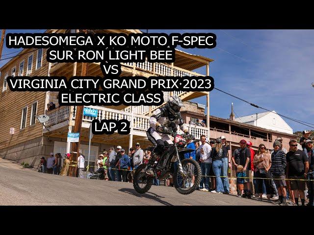 HadesOmega x KO Moto F-Spec Sur Ron Light Bee vs Virginia City Grand Prix 2023 Lap 2